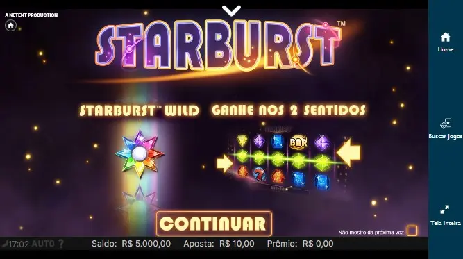 Starburst online Wild